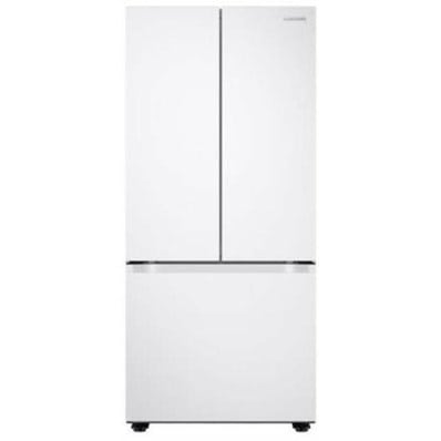 Samsung 30" 22 Cu. Ft. French Door Refrigerator With Ice Maker - White - New - Scratch & Dent