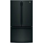 GE 36" 26.7 Cu. Ft. French Door Refrigerator with Water Dispenser - Black - New - Open Box