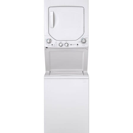GE 2.6 Cu. Ft. Electric Washer & Dryer Laundry Centre - White - Scratch & Dent