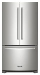 KitchenAid 33" 22.1 Cu. Ft. French Door Refrigerator with Internal Water Dispenser - Stainless Steel - New - Scratch & Dent
