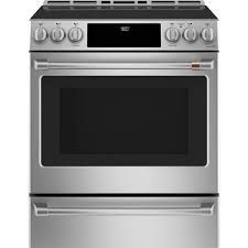Café 30" 5.7 Cu Ft Slide-In Induction Range Stainless Steel