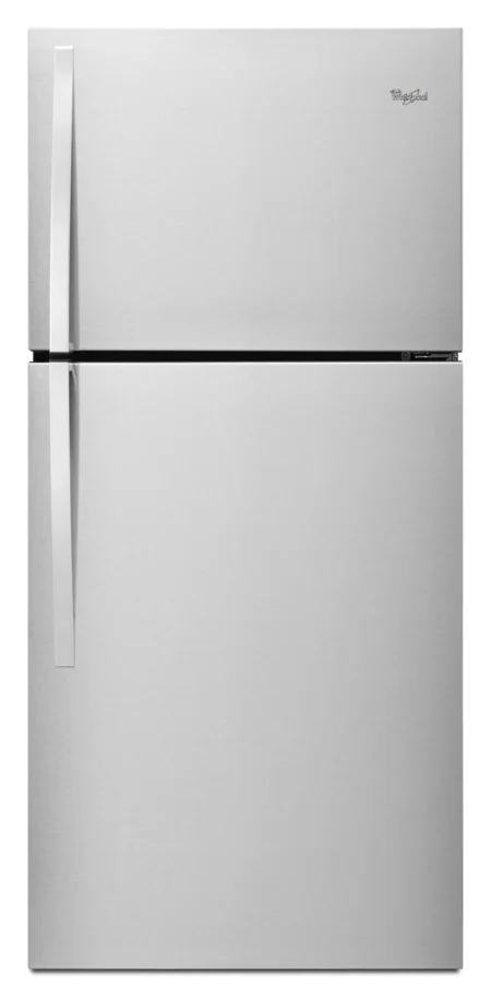 Whirlpool 30" 19.2 Cu. Ft. Top Freezer Refrigerator with LED Lighting - Stainless Steel - New - Scratch & Dent