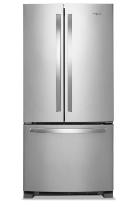 Whirlpool 33" 22.1 Cu. Ft. French Door Refrigerator with Water Dispenser - Stainless Steel - New - Scratch & Dent