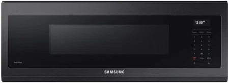 Samsung 30" 1.1 cu. ft. Over-the-Range Microwave Slim Profile - Black Stainless Steel