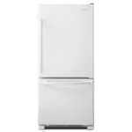 Amana 30" 18.7 Cu. Ft. Bottom Freezer Refrigerator - White - New - Open Box