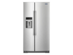 Maytag 36" 20.6 Cu. Ft. Side-By-Side Refrigerator with Water & Ice Dispenser Stainless Steel