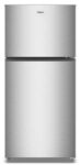 Whirlpool 30" 19.3 cu ft Top Freezer Refrigerator Stainless Steel