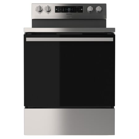 Hisense 30" 5.8 cu ft. Stainless Steel Electric Range with Air Fry and True Convection - Stainless Steel