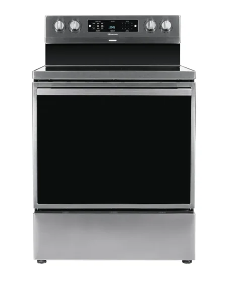 Hisense 30" 5.8 cu ft. Stainless Steel Electric Range with True Convection - Stainless Steel