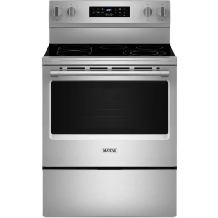 Maytag 30" 5.3 Cu. Ft. Electric Range with No Preheat Air Fry - Stainless Steel